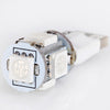 T10 Blue Light 1.2W 80LM Car Turn Signal Light Reading Lamp Decorative Light (2pcs)
