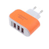 Candy Color 3USB Charger Glowing Charger USB Smart USB