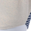 Trendy Style Round Collar Print Spliced Long Sleeve Women's T-Shirt