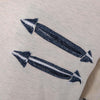 Trendy Style Round Collar Print Spliced Long Sleeve Women's T-Shirt