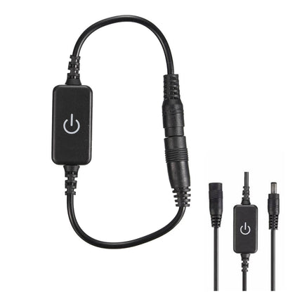 ZDM DC5.5 x 2.1 mm Mini Inline Touch Dimmer Controller DC12-24V