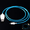 1M Sync Glow Micro USB Cable with LED Visible Light for Micro USB Devices