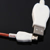 1M Sync Glow Micro USB Cable with LED Visible Light for Micro USB Devices
