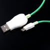 1M Sync Glow Micro USB Cable with LED Visible Light for Micro USB Devices