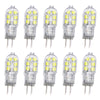 OMTO 10PCS G4 Lamp 220V SMD2835 LED Bulb G4 mini Ultra Bright Chandelier Lights