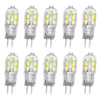 OMTO 10PCS G4 Lamp 220V SMD2835 LED Bulb G4 mini Ultra Bright Chandelier Lights
