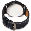 SHIWEIBAO 9399 Male 3 Movt Quartz Watch with Leather Band Round Dial