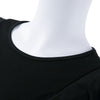 Stylish Round Neck Flounce Solid Color Jumpsuit For Women