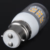 B22 12W 60 x SMD 2835 3000 - 3200K 1100LM LED Corn Bulb with Silver Edge