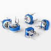 DIY Horizontal 204 200K Ohm Adjustable Resistors ( 0.1W 50V / 10PCS )