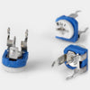 DIY Horizontal 201 200 Ohm Adjustable Resistors ( 0.1W 50V / 10PCS )