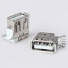 DIY 4Pin AM USB Female 90 Degree Side Inserted Plug Adapter ( DC 30V 1.5A / 10PCS )