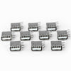 DIY 4Pin USB Female 90 Degree Side Inserted Plug Adapter ( DC 30V 1.5A / 10PCS )