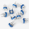 DIY Horizontal 504 500K Ohm Adjustable Resistors ( 0.1W 50V / 10PCS )