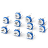 DIY Horizontal 203 20K Ohm Adjustable Resistors ( 0.1W 50V / 10PCS )