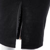 Stylish Stand-Up Neck 3/4 Sleeve Spliced Furcal Women's Dress