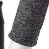 Stylish Stand-Up Neck 3/4 Sleeve Spliced Furcal Women's Dress