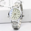 Luxury Stainless Steel Band Fashion Men Sport Watch Quartz Hour Wrist Analog