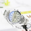 Luxury Stainless Steel Band Fashion Men Sport Watch Quartz Hour Wrist Analog