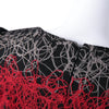 Trendy Style Round Collar Color Spliced Embroidered Long Sleeve Women's Dress