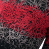 Trendy Style Round Collar Color Spliced Embroidered Long Sleeve Women's Dress