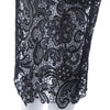 Stylish V-Neck Sleeveless Solid Color Lace Short Blouse and Skirt Suit For Women