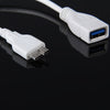 CY U3-152  Micro USB 3.0 OTG Host Cable for Flash Disk with USB Adapter