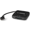 CY GT-084 Micro USB 2.0 Card Reader 3-Ports OTG USB for Samsung N900 N9000