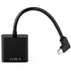 CY DP-067-LE Mini DisplayPort DP Male Source to VGA Female with 90 Degree Left Angle