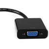 CY DP-067-LE Mini DisplayPort DP Male Source to VGA Female with 90 Degree Left Angle