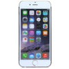 Brushed Back Cover Case with Logo Hole Design for iPhone 6 - 4.7 inches