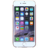 Brushed Back Cover Case with Logo Hole Design for iPhone 6 - 4.7 inches