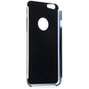 Brushed Back Cover Case with Logo Hole Design for iPhone 6 - 4.7 inches