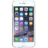 Brushed Back Cover Case with Logo Hole Design for iPhone 6 - 4.7 inches