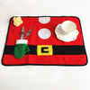 AY - hq247 Christmas Decoration Green Gloves Table Mats