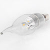 YouOKLight 240Lm E14 3W 6 SMD 5730 LEDs 3000K Pull Tailed Candle Lamp