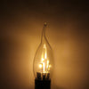 YouOKLight 240Lm E14 3W 6 SMD 5730 LEDs 3000K Pull Tailed Candle Lamp