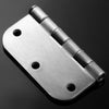3.5 inch 6 Holes Door Drawer Hinge with Iron Material - 2pcs