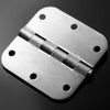 3.5 inch 6 Holes Door Drawer Hinge with Iron Material - 2pcs