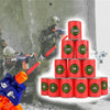 EVA Soft Bullet Target for Nerf N-strike Blasters Pack of 12pcs