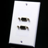 TL - 038 118 mm Dual Port VGA Video Wall Face Panel with Rectangle Shape