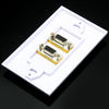 TL - 038 118 mm Dual Port VGA Video Wall Face Panel with Rectangle Shape