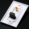TL - 036 118 mm RCA HDMI Audio Video Wall Face Panel with Rectangle Shape