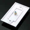 TL - 033 118 mm F Type CATV Audio Video Wall Face Panel