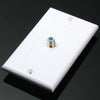 TL - 033 118 mm F Type CATV Audio Video Wall Face Panel