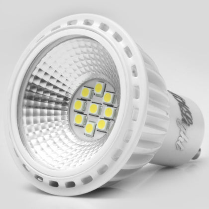 YouOKLight 5W GU10 380Lm 9 SMD 2835 LED Lights Super Bright Spot Bulb 6000K 100 - 240V