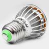 YouOKLight E27 4W 400Lm 6500K COB LED White Spotlight - Silver + Golden AC 85 - 265V