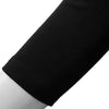 Three Quarter Sleeve Round Collar Color Block Women's Dress
