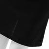 Three Quarter Sleeve Round Collar Color Block Women's Dress