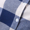 Casual Shirt Collar Long Sleeve Pocket Design Plaid Single-Breasted Women's Shirt